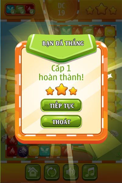 Bạn đã thắng
