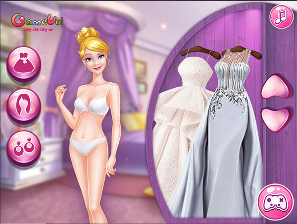 Chọn trang phục cho Cinderella