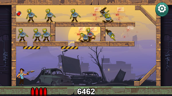 Hoàn thành game bắn súng Zombie
