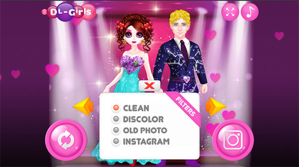 Chọn hiệu ứng cho bức ảnh