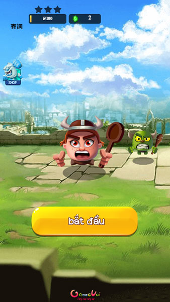 Chơi game Chiến binh bộ lạc - GameVui