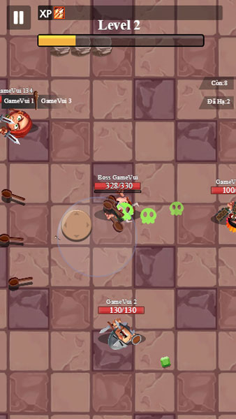 Điều khiển nhân vật