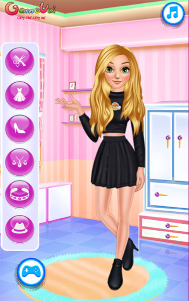 Chọn trang phục cho Rapunzel