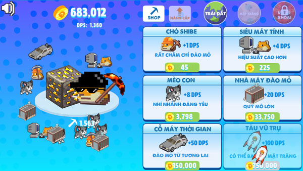 Chơi game Minecraft đào mỏ 2 - GameVui