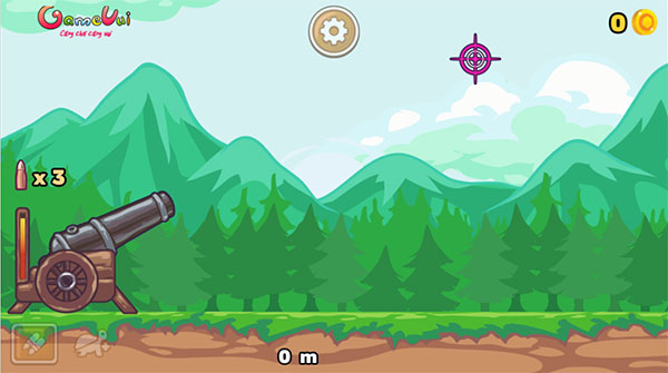 Chỉnh lực và hướng bắn