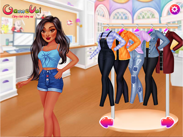 Chọn trang phục cho Moana