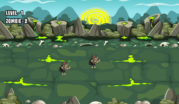 Chơi game Zombie trỗi dậy - GameVui