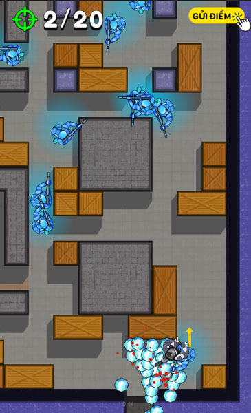 Bấm chuột hoặc chạm màn hình để chơi game