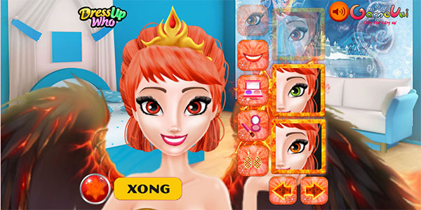 Trang điểm cho Elsa