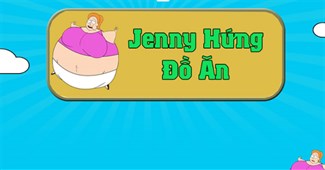 Jenny hứng đồ ăn