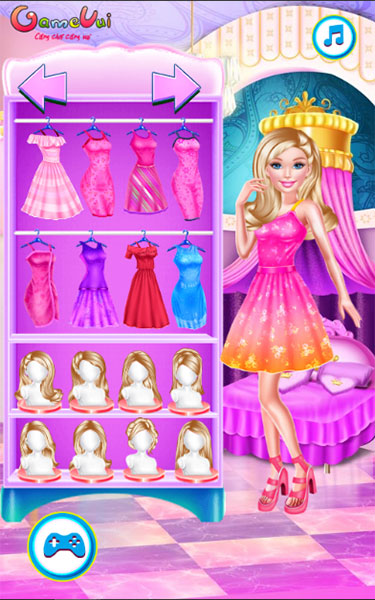 Chọn kiểu tóc cho Barbie