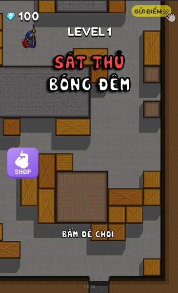Bấm chuột/Chạm màn hình để chơi game