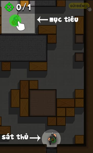 Nhân vật chính và mục tiêu cần tiêu diệt