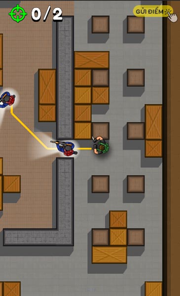 Lần lượt hạ gục đối thủ