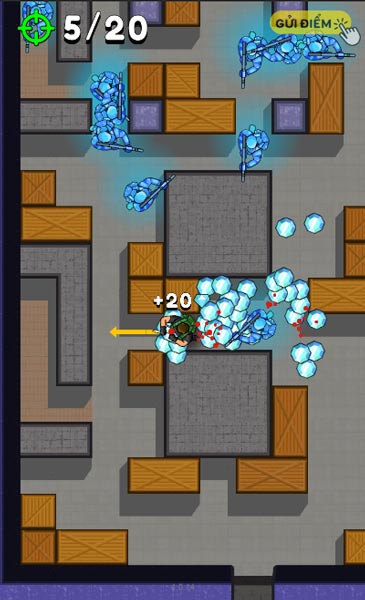 Hạ gục nhanh quân lính để nhận kim cương