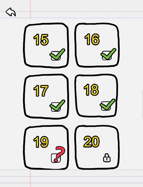 Chọn level thử thách game đố vui mưu mẹo 