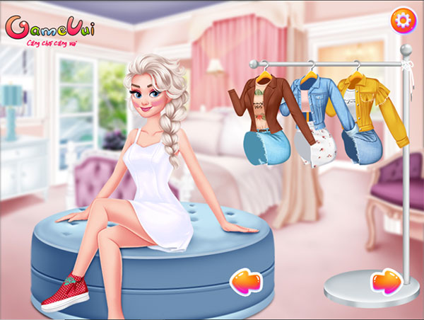 Chọn trang phục cho Elsa