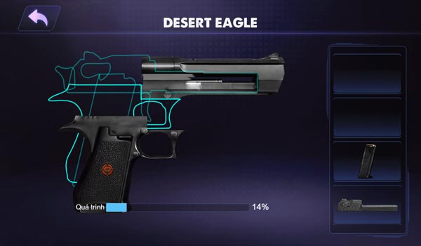 Tháo và lắp mô hình súng vũ khí