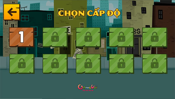 Chọn cấp độ
