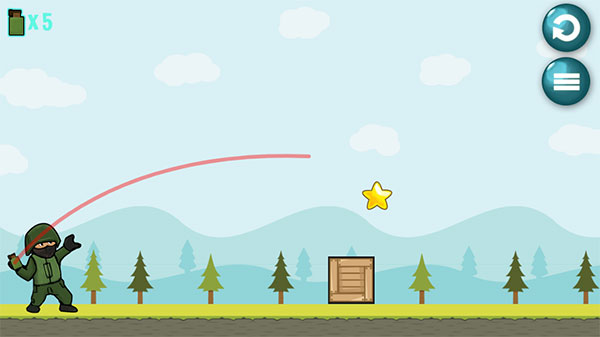 Chỉnh hướng cho lựu đạn