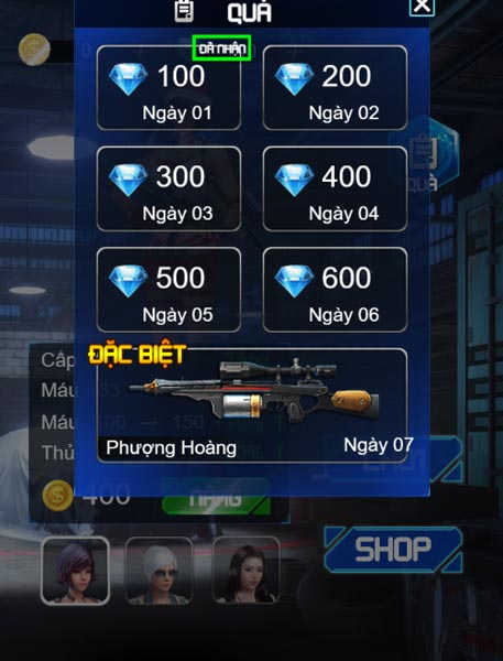 Đăng nhập game CrossFire nhận quà