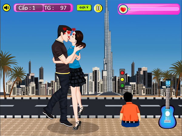 Hãy giúp họ trao nhau nụ hôn