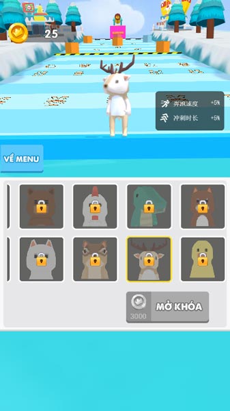 Các skin trang phục trong Shop cửa hàng