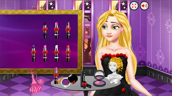 Trang điểm cho cô dâu Rapunzel