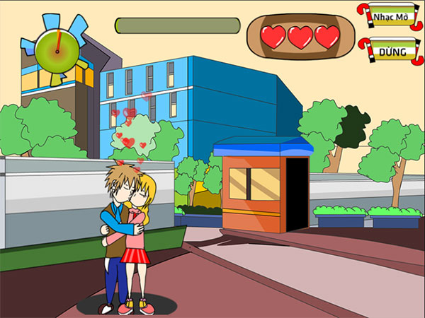 Hôn khi không có ai