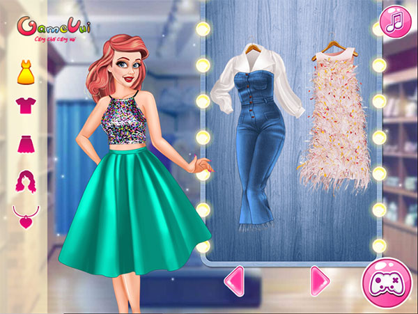 Chọn trang phục cho Ariel