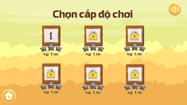 Chọn cấp độ
