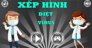 Xếp hình diệt virus