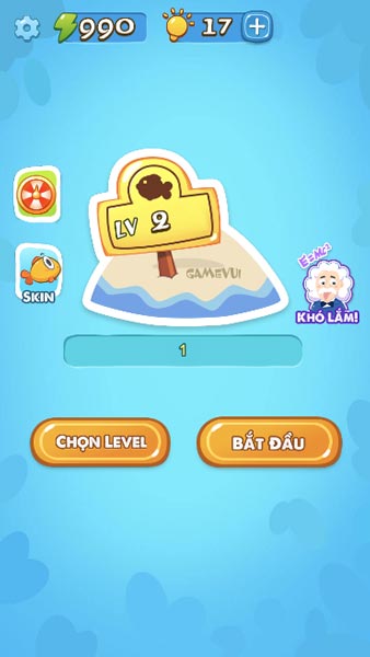 Chọn chế độ Bình thường hoặc Khó ác mộng