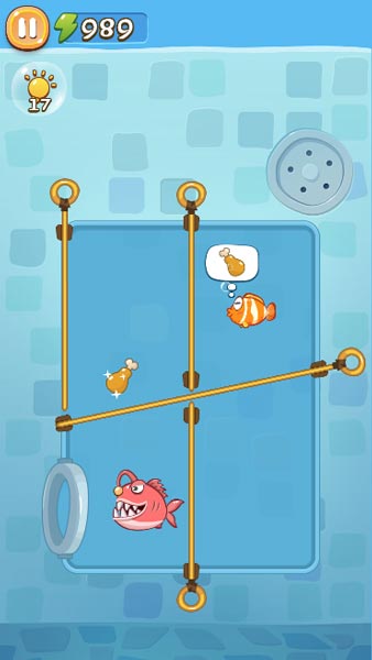 Rút các thanh chốt để giúp Nemo