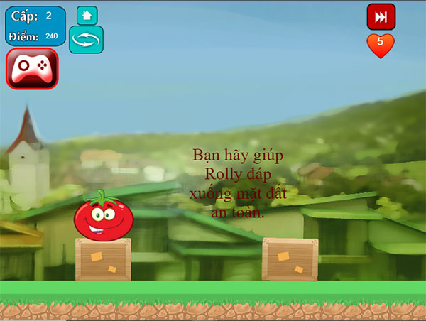 Đưa cà chua tiếp đất an toàn