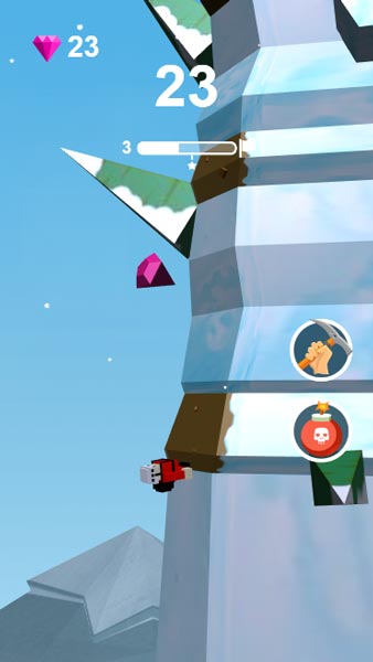 Thu thập thật nhiều kim cương