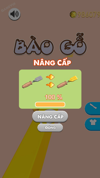 Nâng cấp chiếc bào