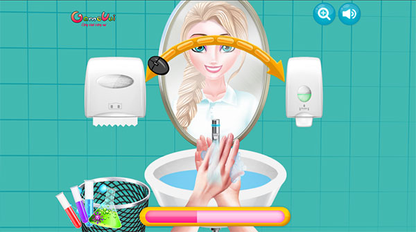 Rửa tay bằng xà phòng