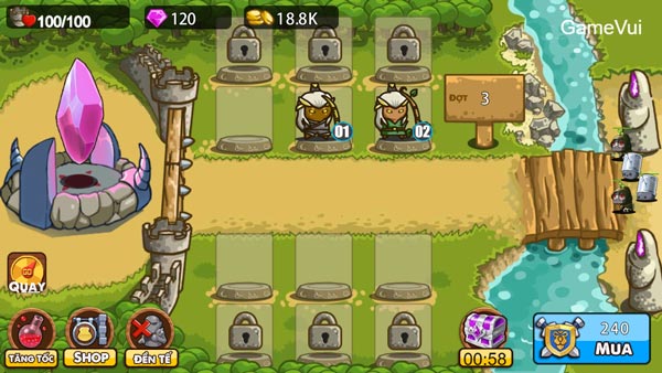 Chơi game Người bảo vệ vương quốc - GameVui