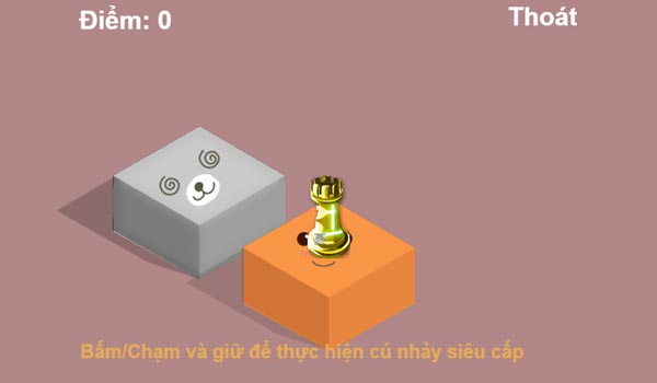 Bấm để thực hiện cú nhảy