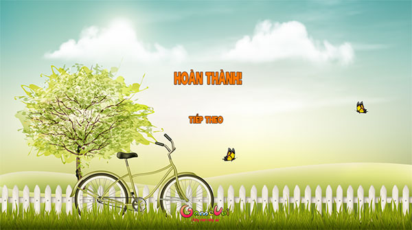 Hoàn thành cấp độ