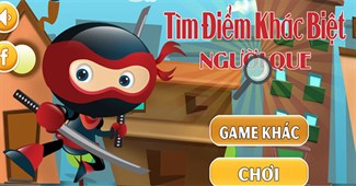 Tìm điểm khác biệt: Người que