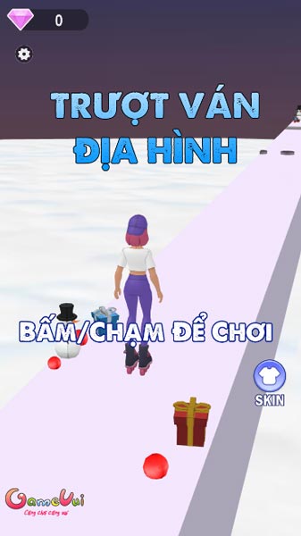 Chơi game Trượt ván địa hình - GameVui