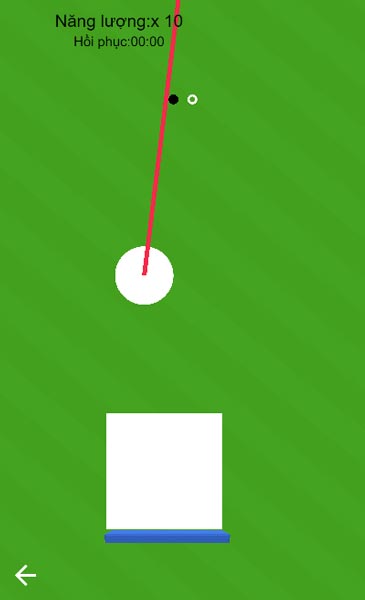 Bình tĩnh và tập trung để ném các hình giấy