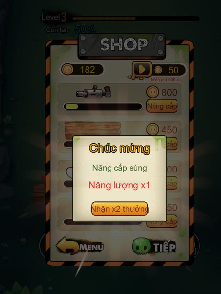 Nâng cấp vũ khí