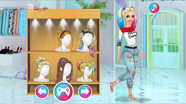 Chọn trang phục cho Harley Quinn