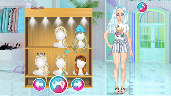 Chọn trang phục cho Elsa