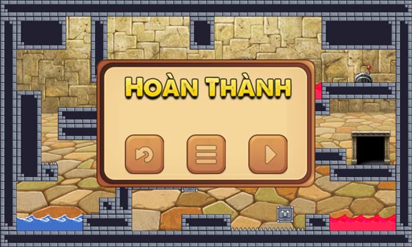 Hoàn thành level thử thách