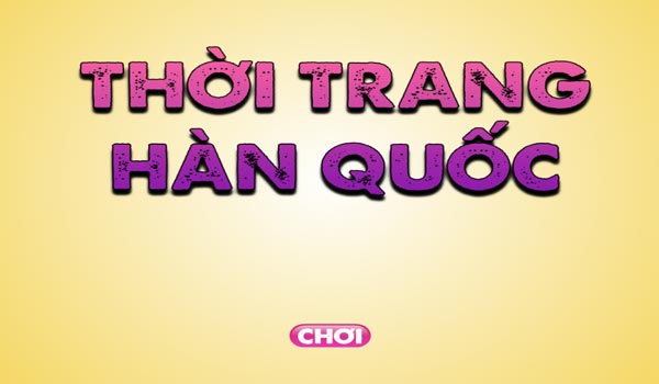 Chơi game Thời trang Hàn Quốc - GameVui