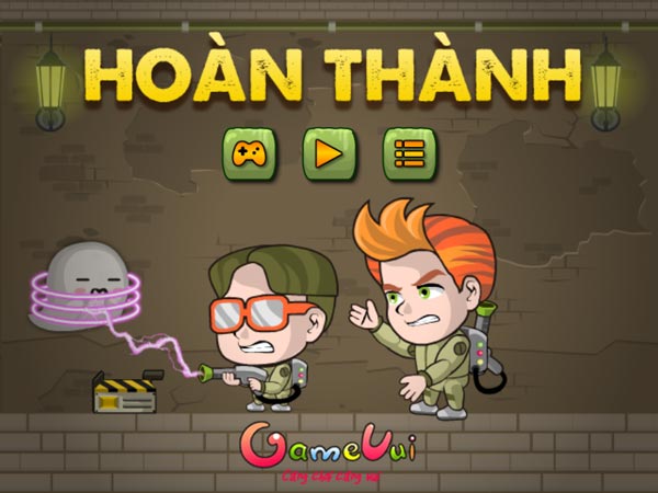 Hoàn thành game căn nhà ma kinh hoàng